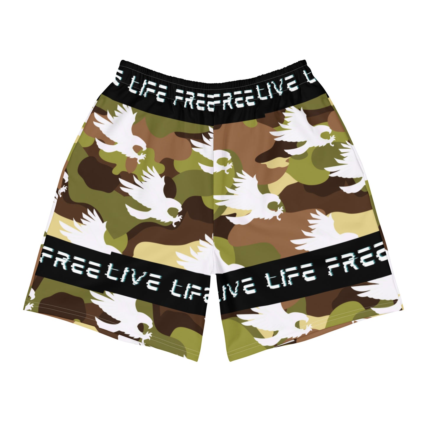 Live Life Free Athletic Shorts