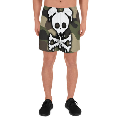 Tipsy Rebel Camo Men's Athletic Shorts