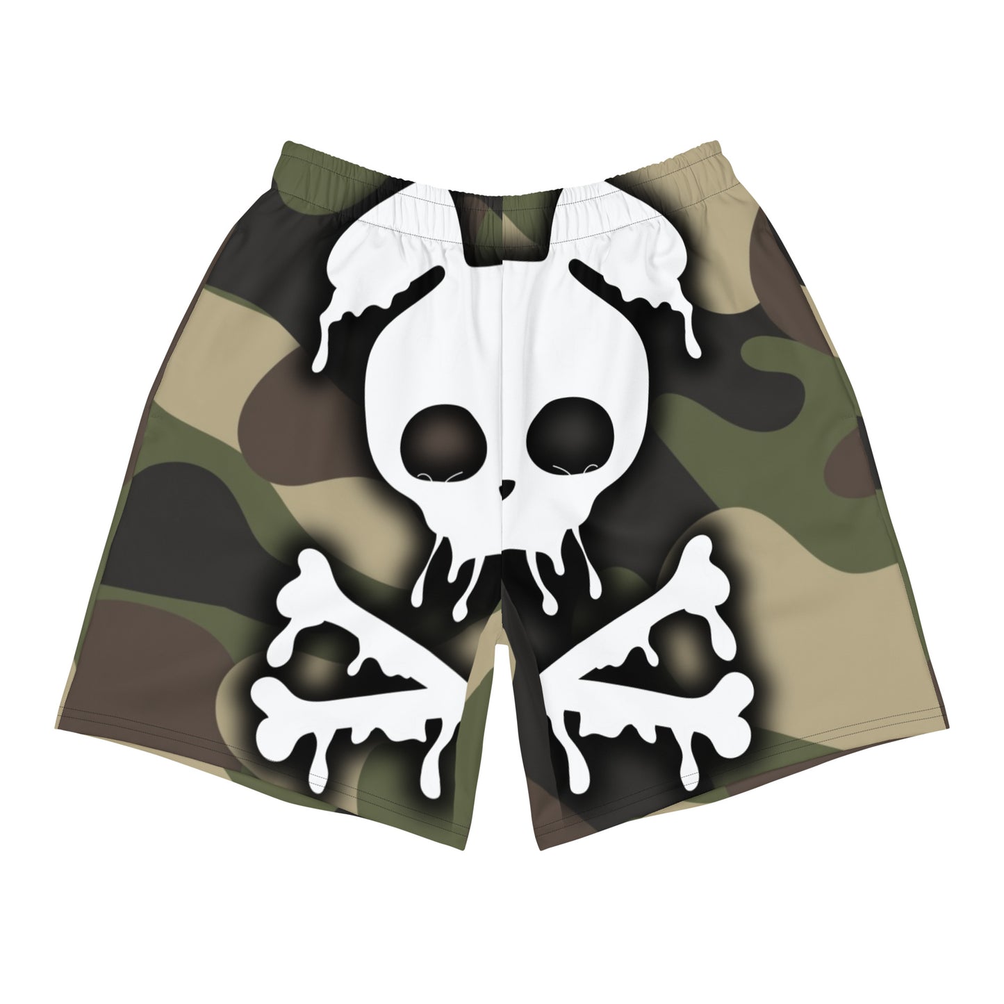 Tipsy Rebel Camo Men's Athletic Shorts