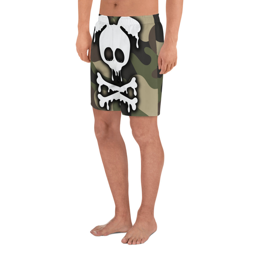 Tipsy Rebel Camo Men's Athletic Shorts