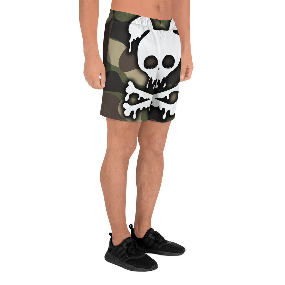 Tipsy Rebel Camo Men's Athletic Shorts