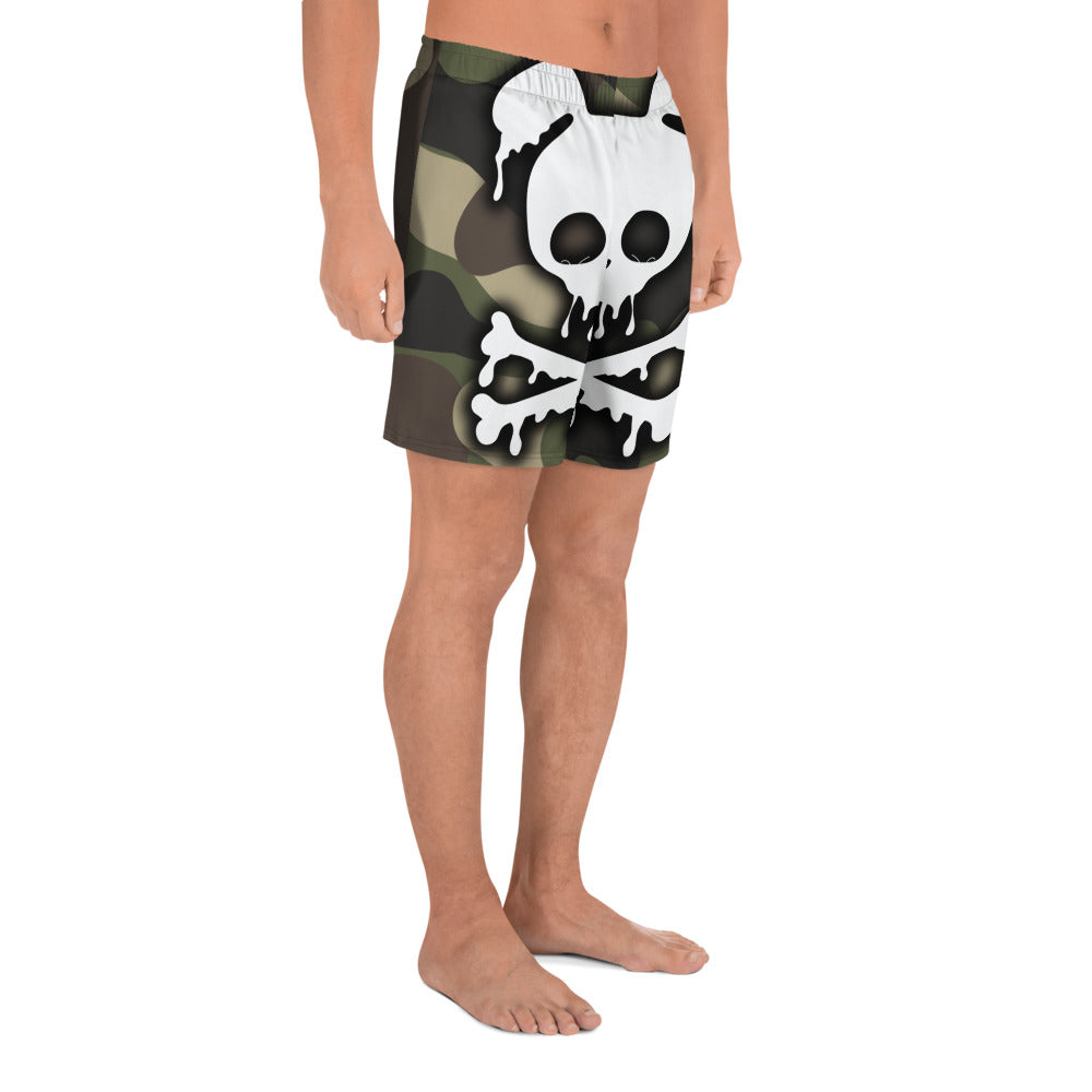 Tipsy Rebel Camo Men's Athletic Shorts