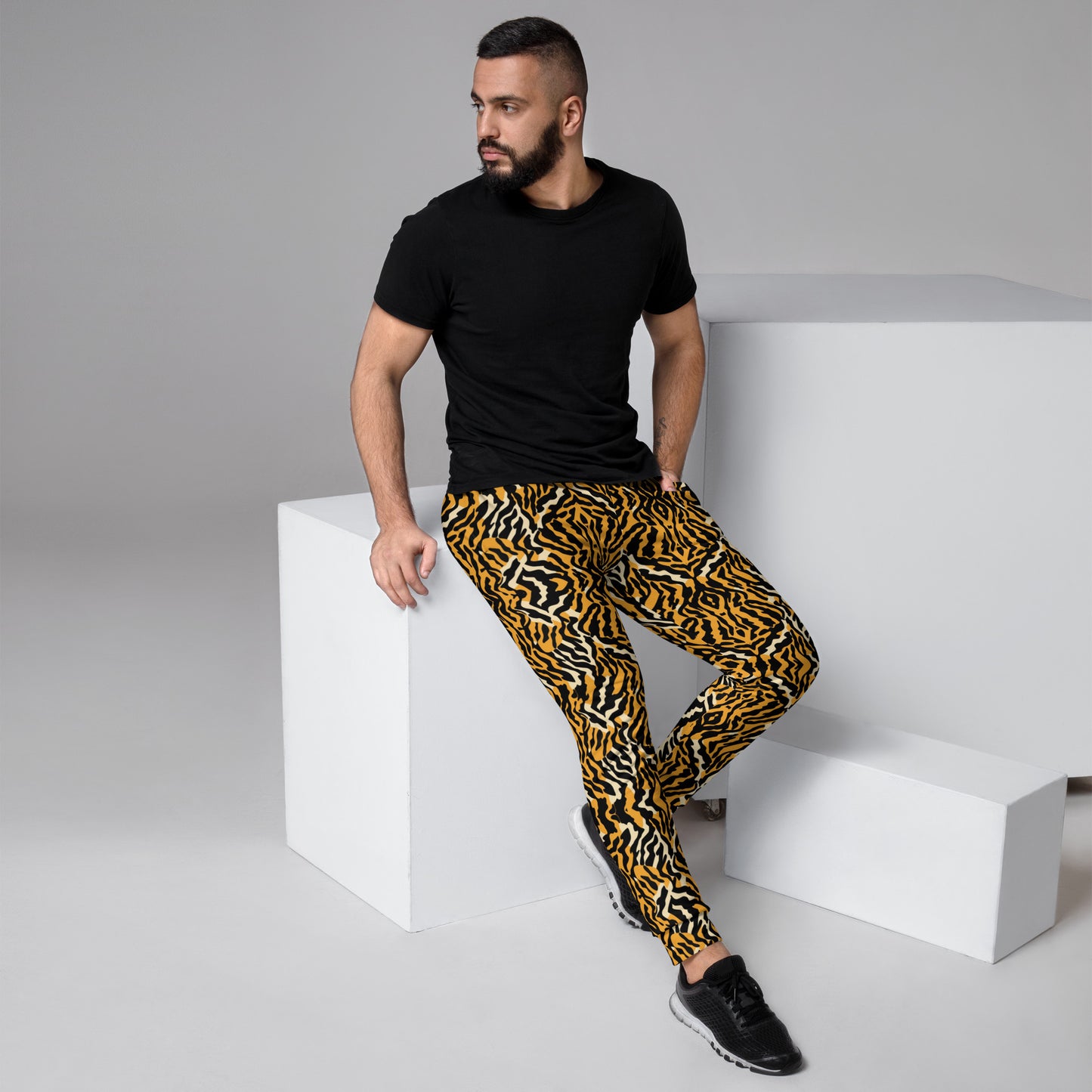 Shoresh Tiger Print Men's Joggers