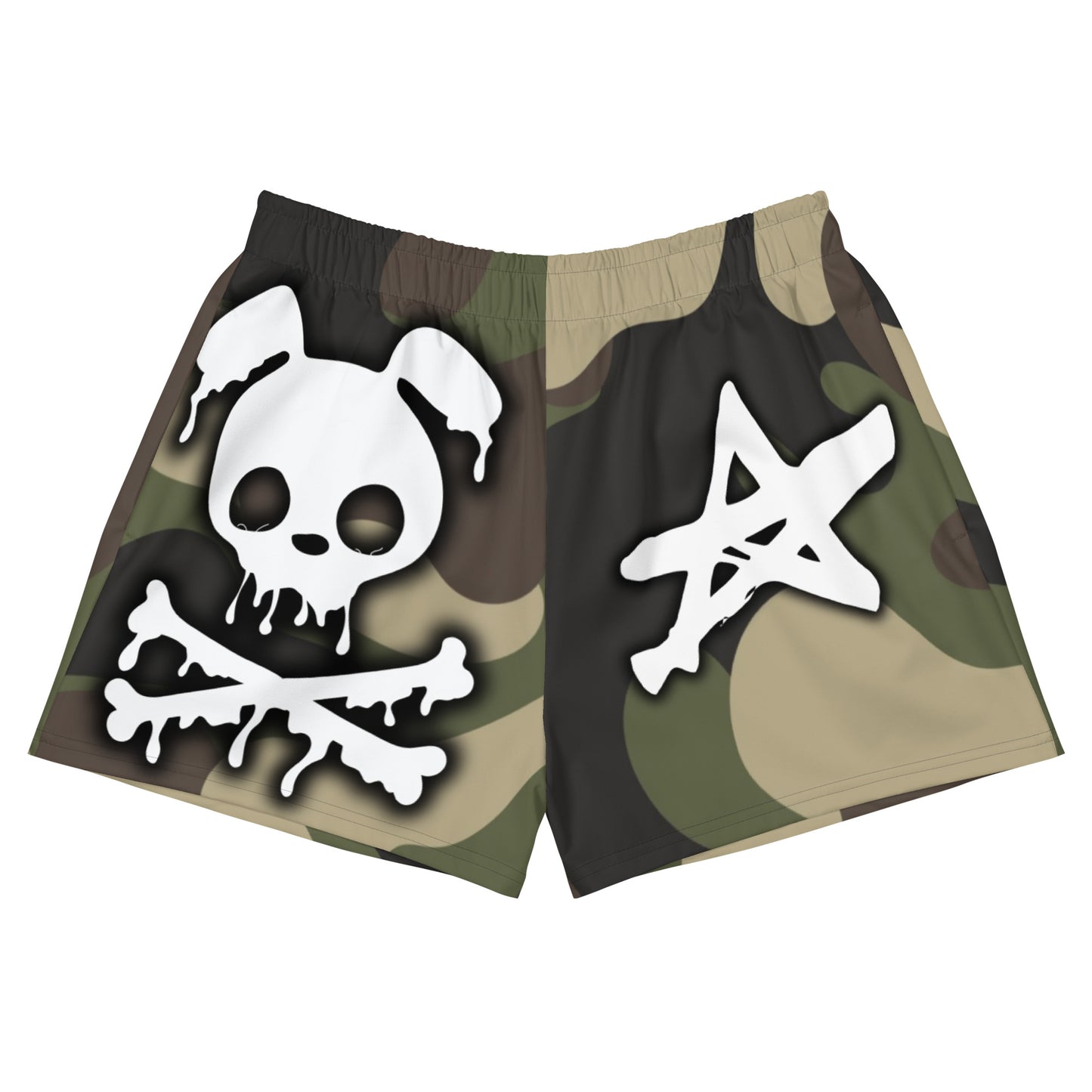 Tipsy Rebel Camo Women’s Athletic Shorts