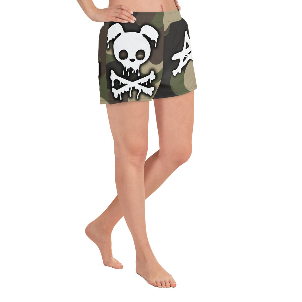 Tipsy Rebel Camo Women’s Athletic Shorts