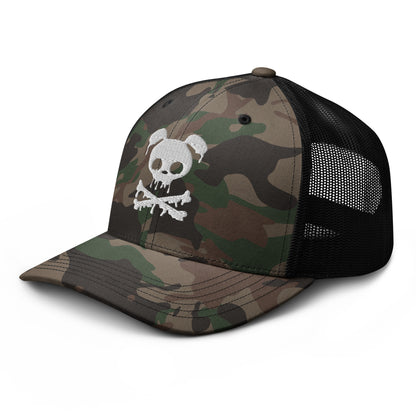 Tipsy Rebel Camouflage trucker hat