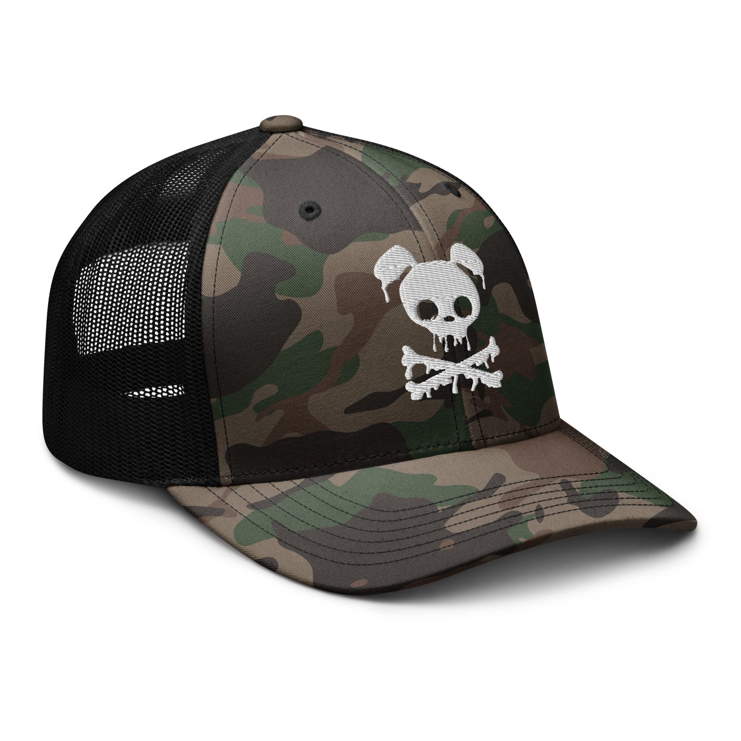 Tipsy Rebel Camouflage trucker hat