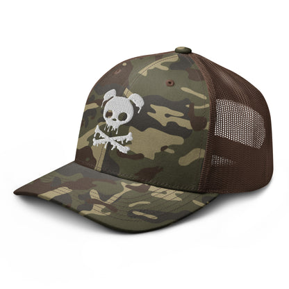 Tipsy Rebel Camouflage trucker hat