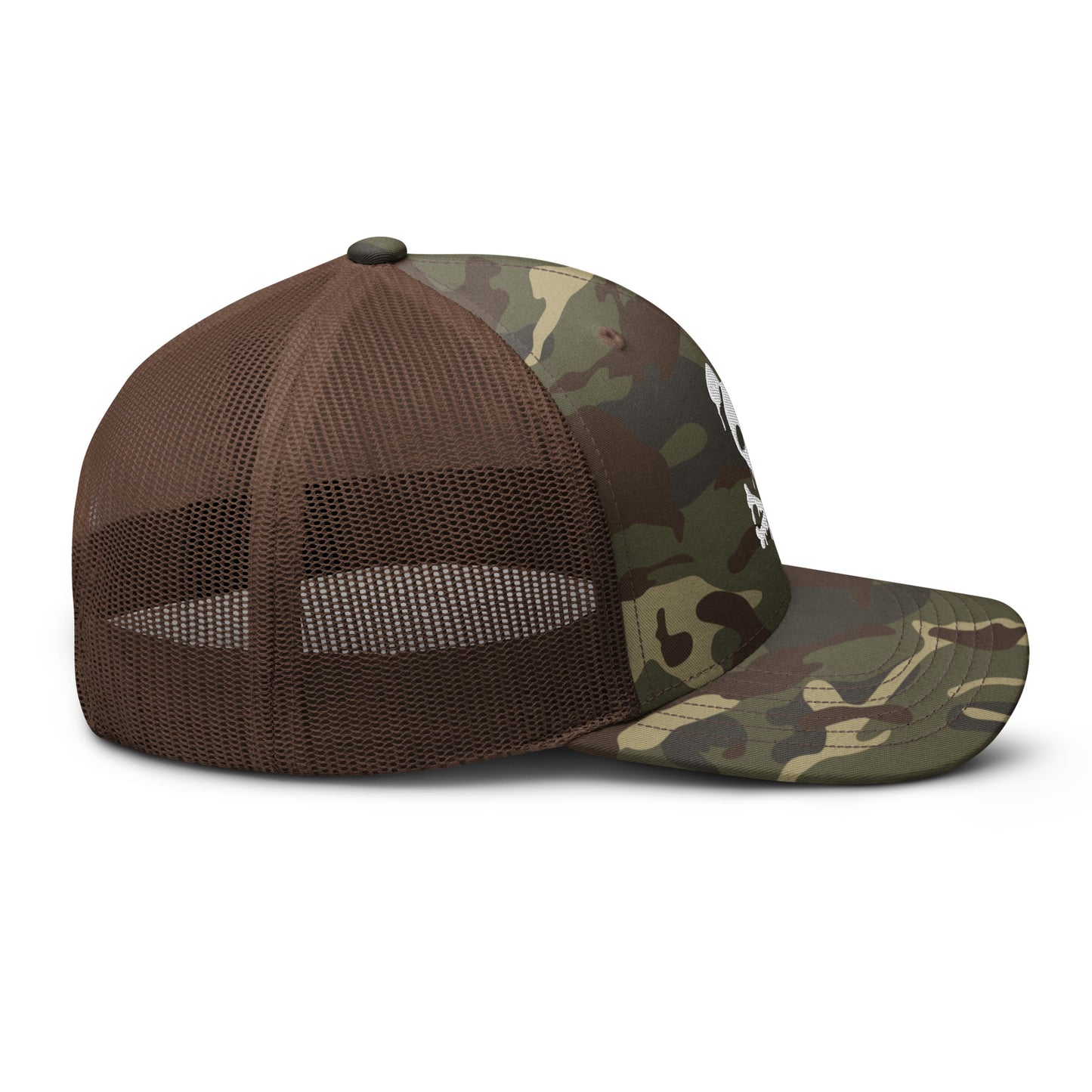 Tipsy Rebel Camouflage trucker hat