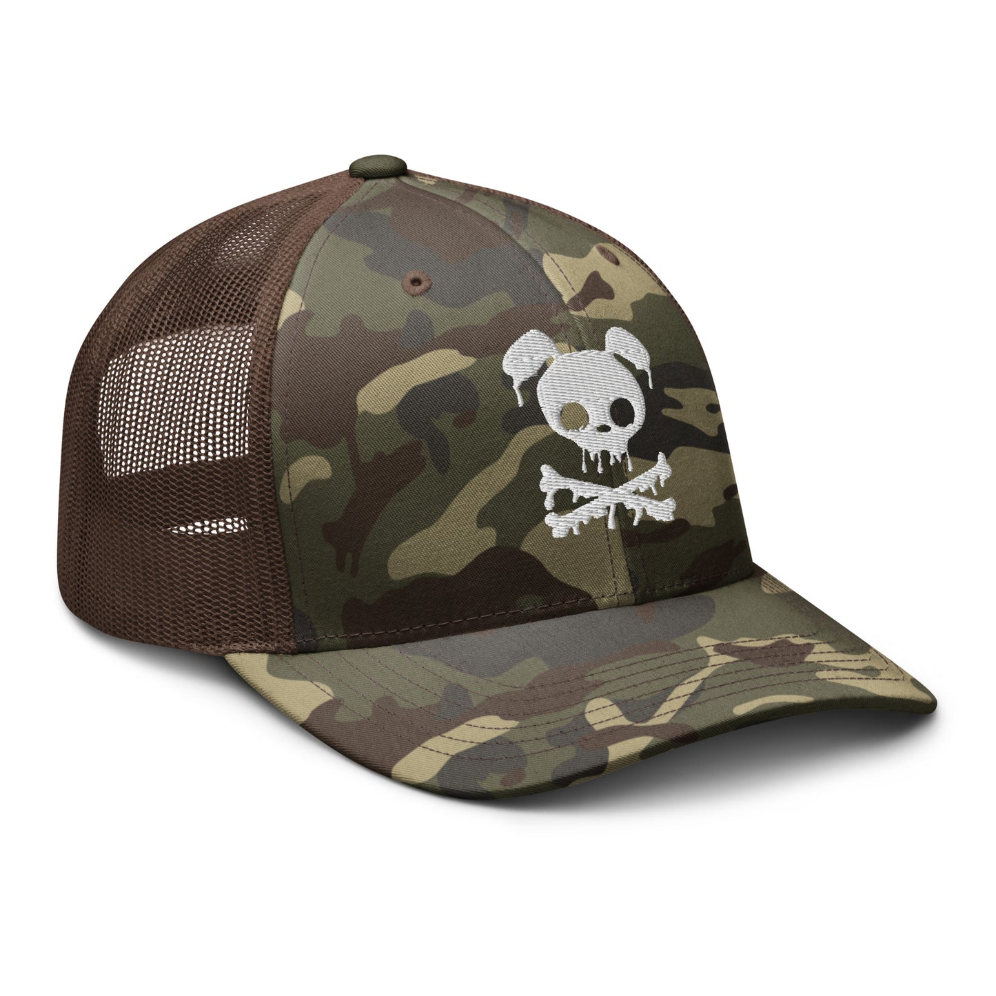 Tipsy Rebel Camouflage trucker hat