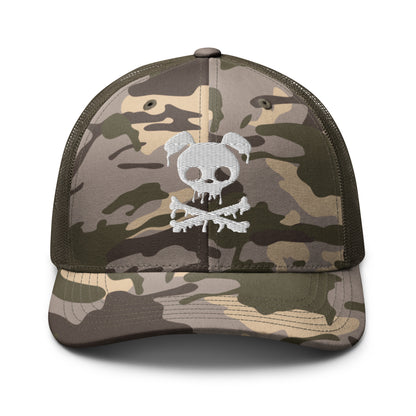 Tipsy Rebel Camouflage trucker hat