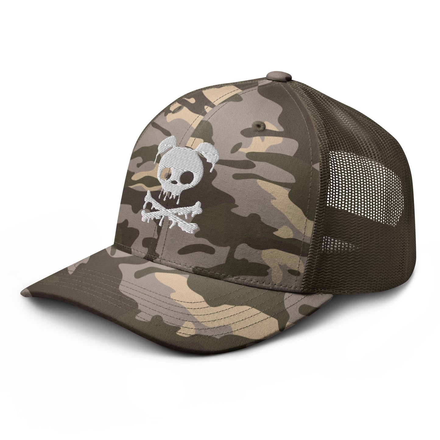 Tipsy Rebel Camouflage trucker hat