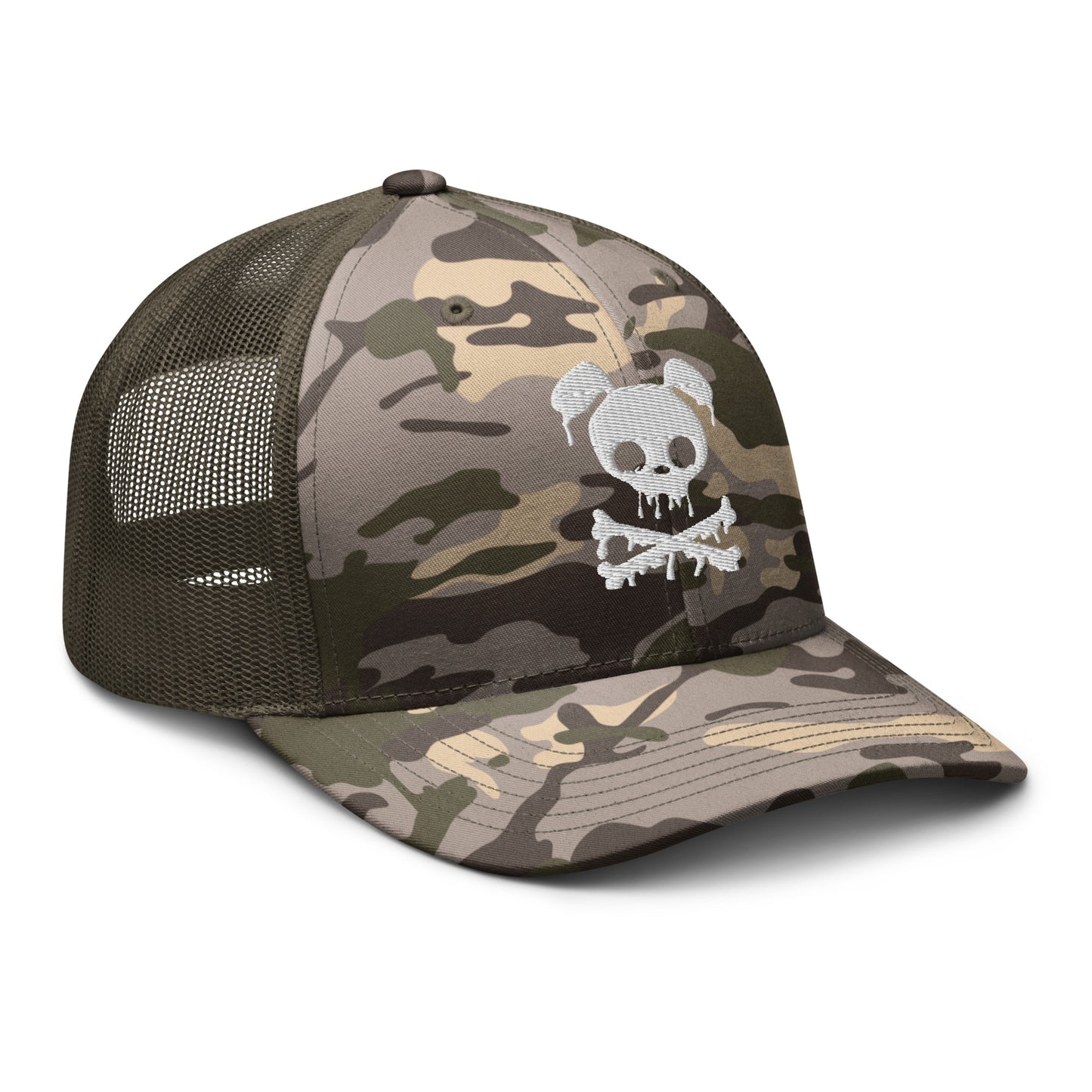 Tipsy Rebel Camouflage trucker hat