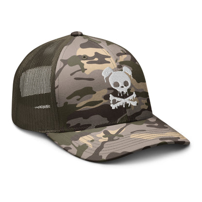 Tipsy Rebel Camouflage trucker hat