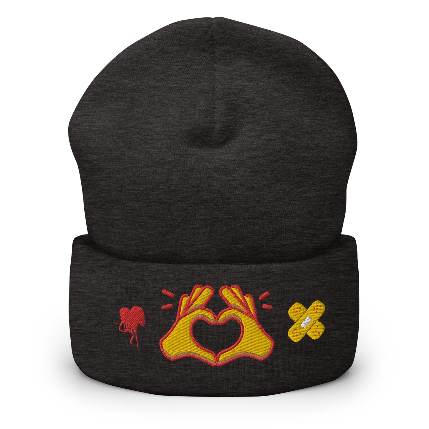 Hug Kisses Sign Of Love Cuffed Beanie