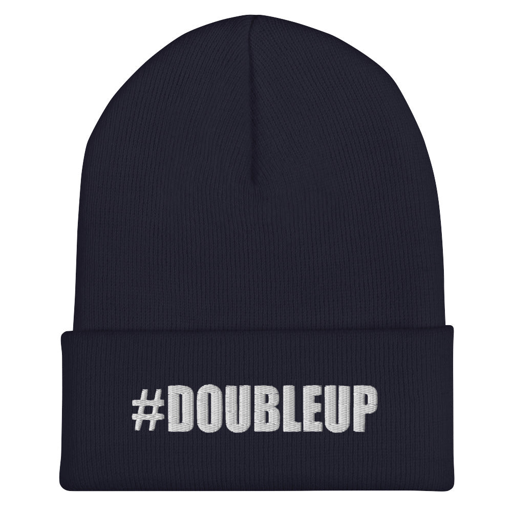 Plug Double Cuffed Beanie