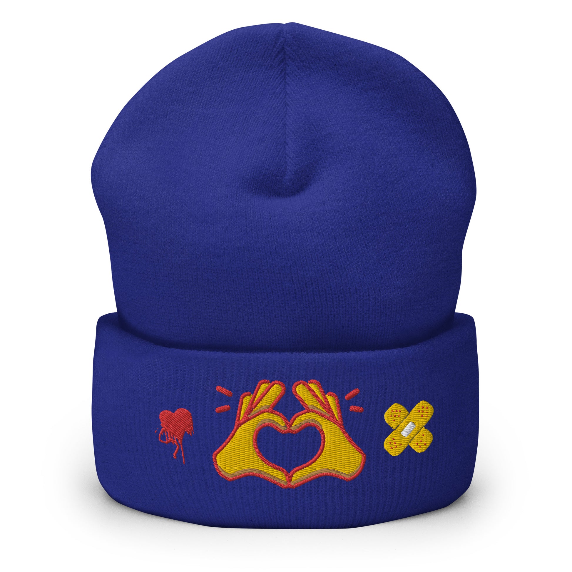 Hug Kisses Sign Of Love Cuffed Beanie