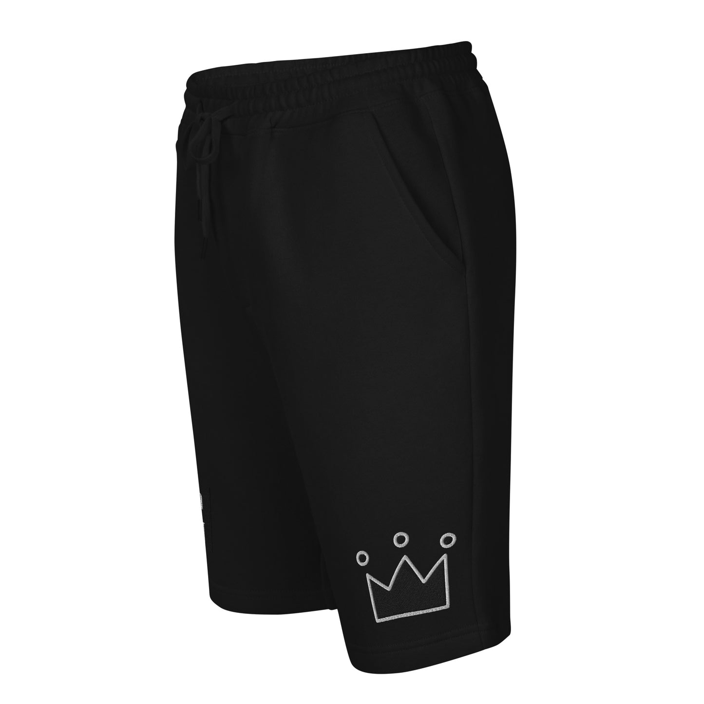 Plug fleece shorts