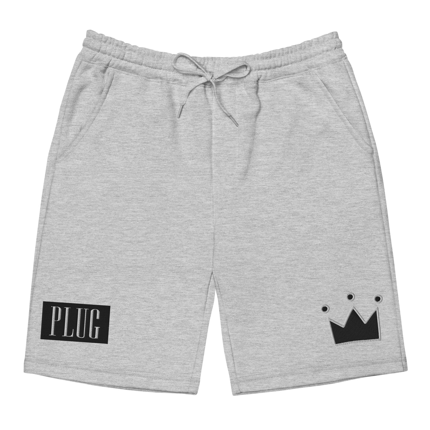 Plug fleece shorts