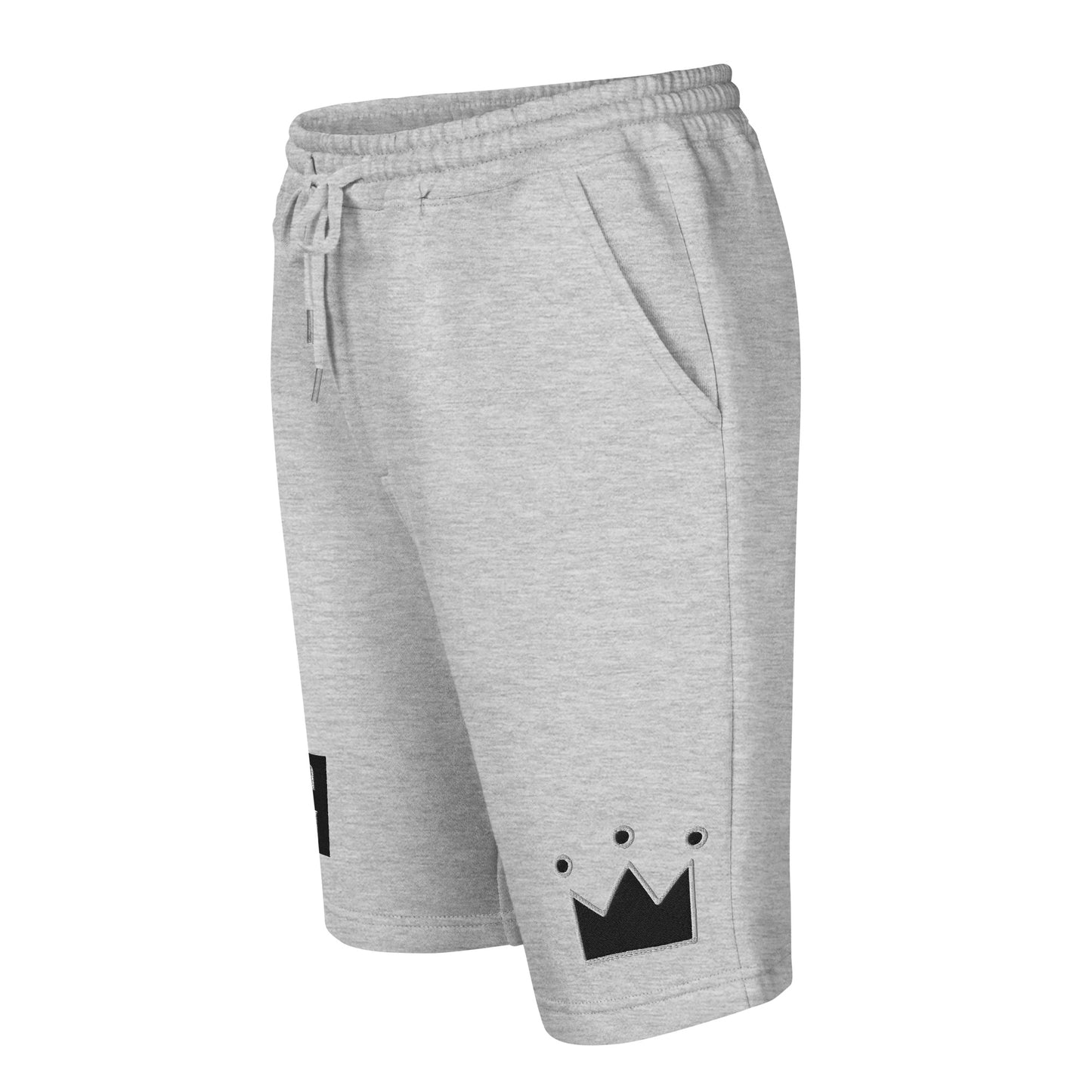 Plug fleece shorts