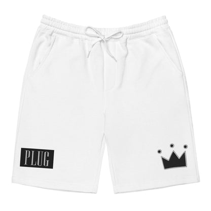 Plug fleece shorts