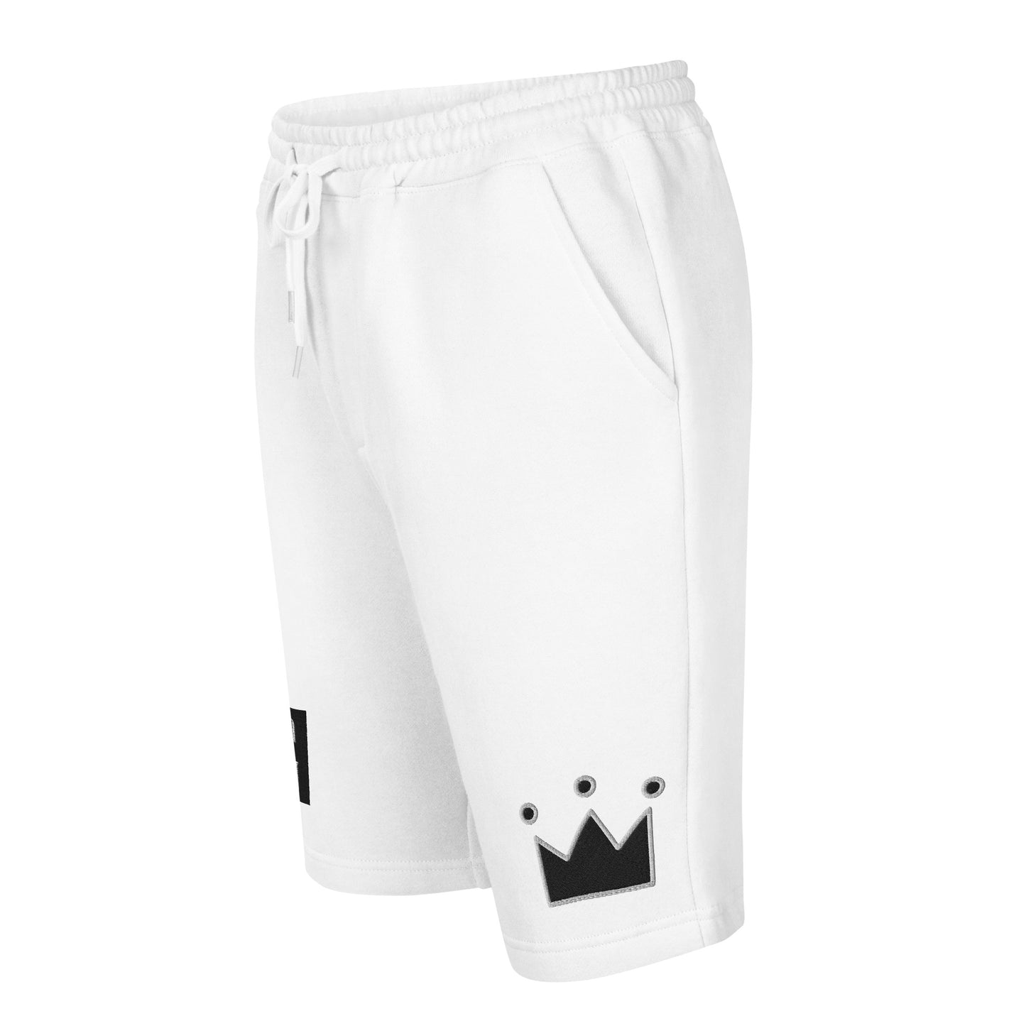 Plug fleece shorts