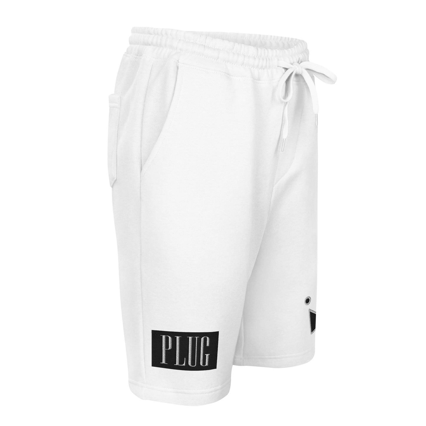 Plug fleece shorts