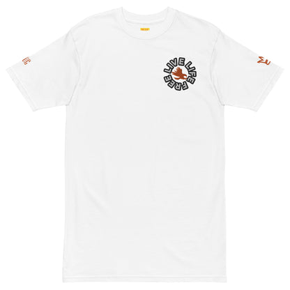 Live Life Free Men’s premium heavyweight tee