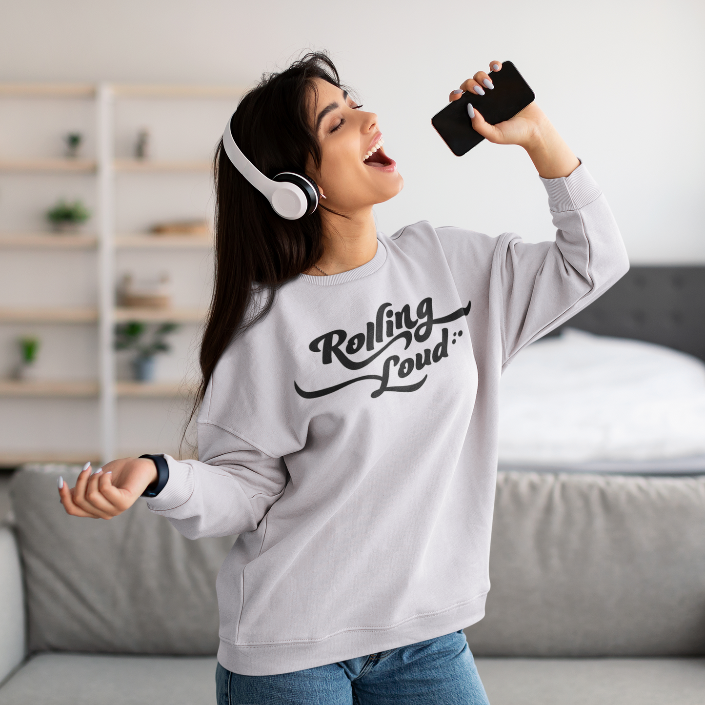 Rolling Loud Unisex organic sweatshirt