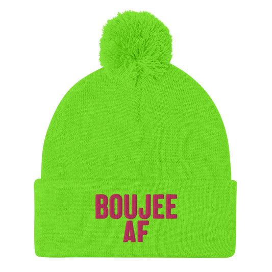 Boujee Pom-Pom Beanie