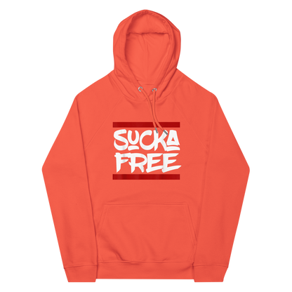 Sucka Free Unisex eco raglan hoodie