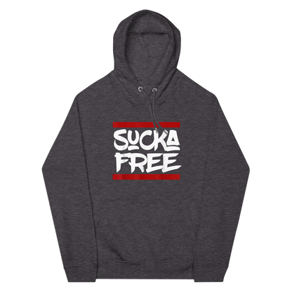 Sucka Free Unisex eco raglan hoodie