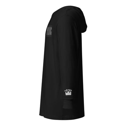 Plug Hooded long-sleeve tee