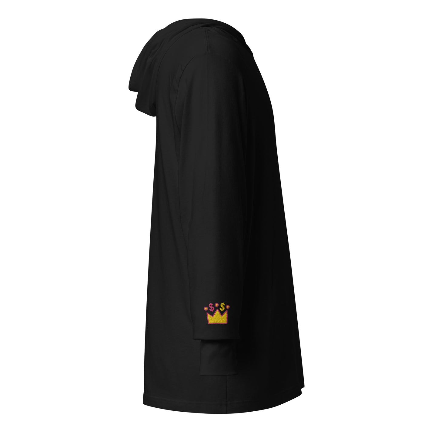 Plug Hooded long-sleeve tee