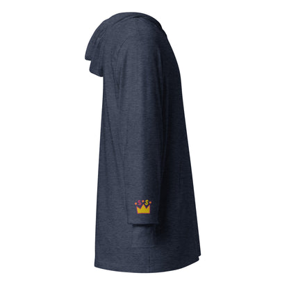 Plug Hooded long-sleeve tee