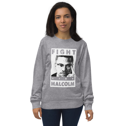 Fight Like Malcom Unisex organic sweatshirt