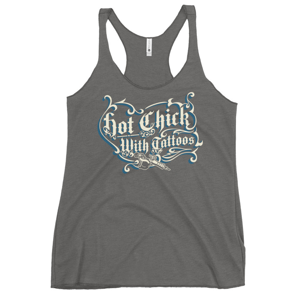 Hot Chick With Tattoo's Women's Racerback Tank